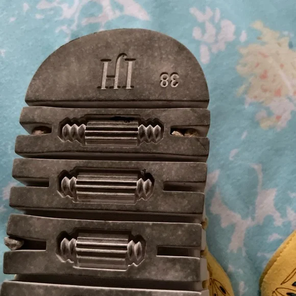 Ilse Jacobsen Black Tulip Slide Sandals Size US 8 /38 - Picture 4 of 4